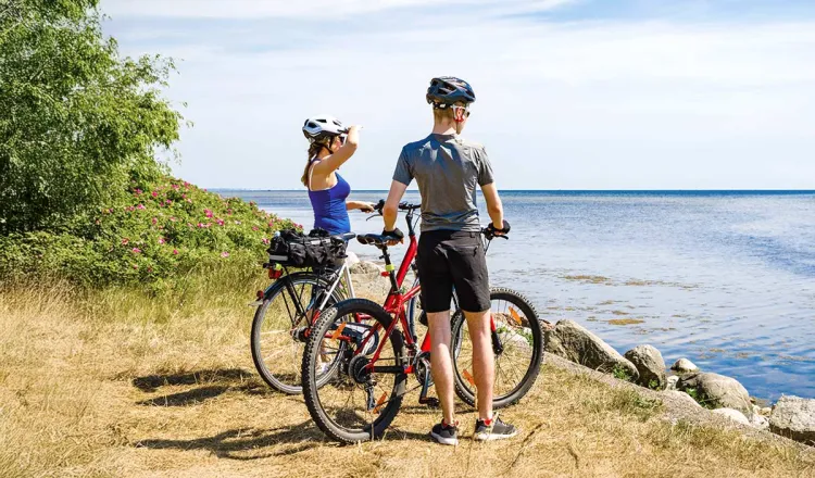 Mit dem Rad entlang der Ostsee
